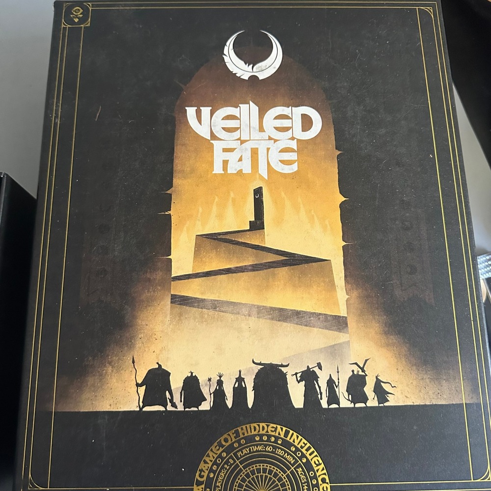 Veiled Fate Board Game IV Studio Strategic Deduction Hidden Influence Complete